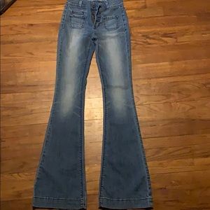 Hi rise artist jeans